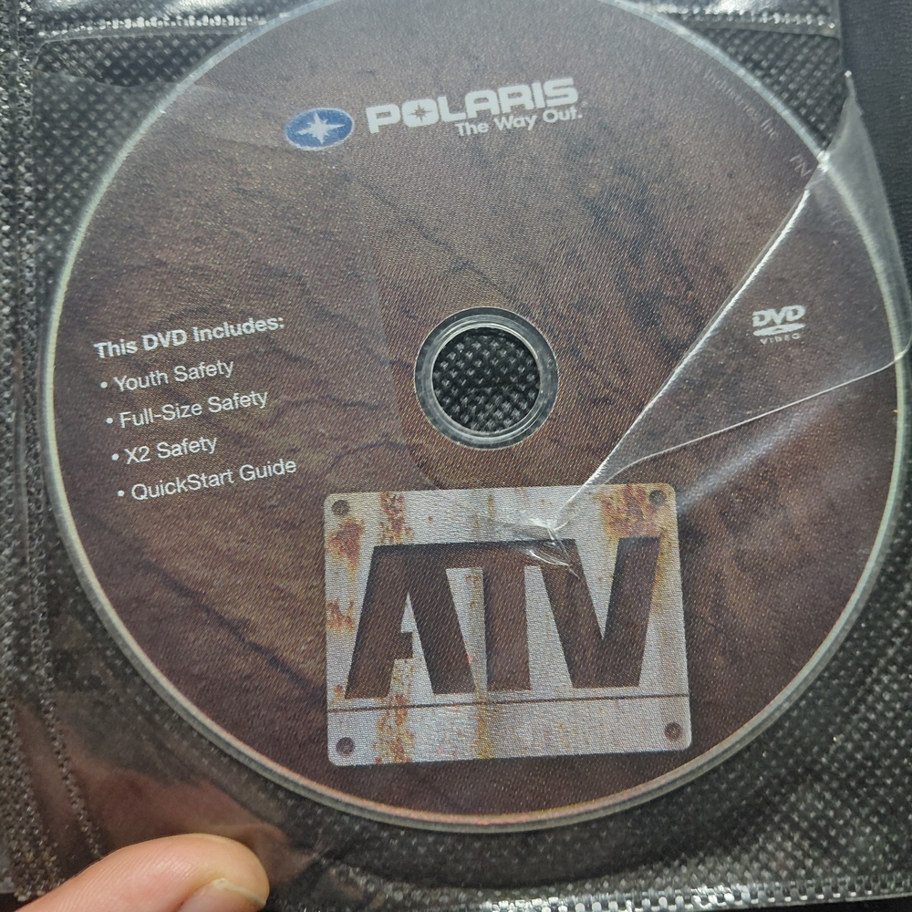Polaris ATV Safety DVD - Brown